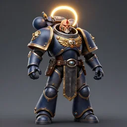 Warhammer 40.000 Saint, glowing halo, Stanley Artgerm Lau, WLOP, Rossdraws, trending on ArtStation, CGSociety, concept art, cgsociety, octane render, trending on artstation, artstationHD, artstationHQ, unreal engine, 8k