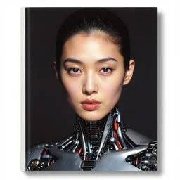 A Japanese-French cyborg, portrait, Taschen, by David Bailey