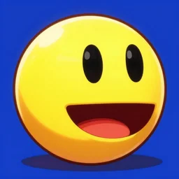 a cartoon of pacman, beautiful, HQ, 4k