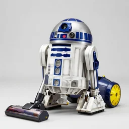 karcher wd 2 vacuum cleaner looks like r 2 d 2, product photo 8 k,