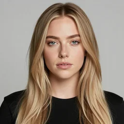 a well designed portrait of Billie Elish, beauty, detailed, realistic, 8K resolution.