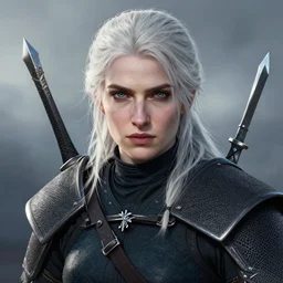 portrait of ciri the witcher 5 amazing details 4 k beautiful ultra realistic sharp focus cinematic lightning highly detailed, digital painting, artstation, concept art, smooth, sharp focus, illustration, concept art