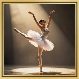 ballerina by disney concept artists, blunt borders, golden ratio, soft light