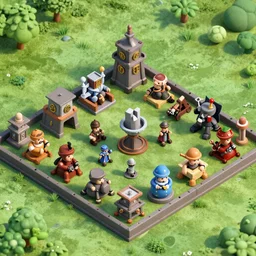 a very strong Clash of Clans village