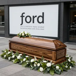 funeral for a design agency called fjord