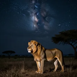 simba starry night on pride rock