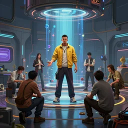 photo post futurist magic ritual place : 5 4 k rtx hdr volume light concept studio matte painting environement digital illustration style gta 5 art that looks like it is from borderlands and by feng zhu and loish and laurie greasley, victo ngai, andreas rocha, john harris by jesper ejsing, by rhads, makoto shinkai and lois van baarle