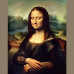 Mona Lisa took lsd before get painted
