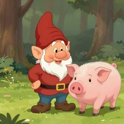dwarf to pig is not a friend