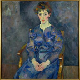 a painting by egon schiele