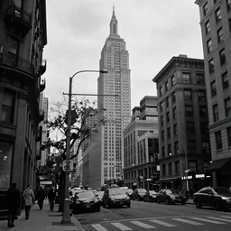new york in the style of lovecraftian