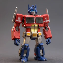 a glowing transformers gnome robot fantasy claymation action figure, realistic materials, by joop geesink and pixar