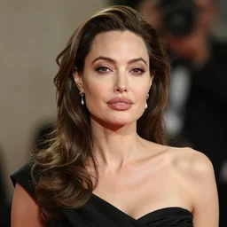 high - quality award winning photo by peter lindbergh of angelina jolie, detailed, fashion photography, beautiful, elegant