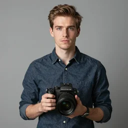 press award winning portrait of a white handsome system analyst, 8 k, highly detailed, very coherent symmetrical, preppy clothing style, hasselblad x 1 d - 5 0 c, 1 0 0 mm f 1. 8, soft light
