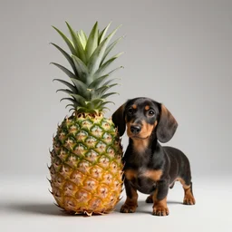 hybrid pineapple that is a dachshund puppy digital art cgsociety photo realism