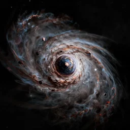 astrophotography of a mystery object in space ; shot by james webb space telescope
