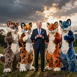 president biden and the fursuit clique