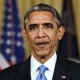 photo portrait of barack donald obama trump