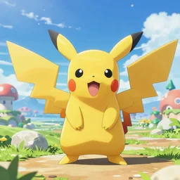 new and wild Pokémon in the style of Pokémon  Scarlet and Violet 4k ultra high quality