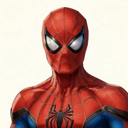 spider - man portrait, in the style of ascher, clemens