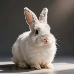 the fluffiest tiniest bunny in the world, cute adorable, fluffy, furry, soft