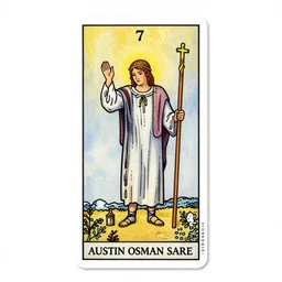 the 7 of cups tarot card by Austin osman spare