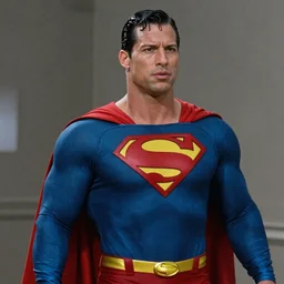 film still of Terry Crews as Superman in Superman, 4k