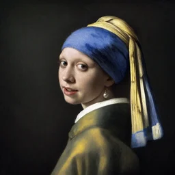 portrait of Simone Simons by Johannes Vermeer