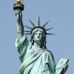 carl sagan as statute of liberty