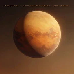 the planet mars, by jean delville and sophie anderson and mandy jurgens, moody atmosphere, cinematic atmospheric, cinematic lighting, golden ratio, perfect composition, elegant, no crop, extremely detailed, 4 k, hd, sharp focus, masterpiece, trending on artstation