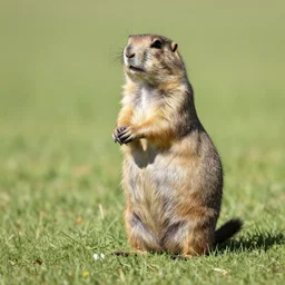 the revenge of the prairie dogs. prone, holding ar - 1 5