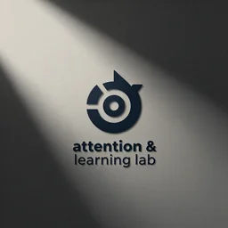 icon stylized minimalist logo design for'attention & learning lab ', academic, pictorial representation of distraction, symbolic, no text, cory loftis, behance hd by jesper ejsing, by rhads, victo ngai, ilya kuvshinov, flat design, professional online branding