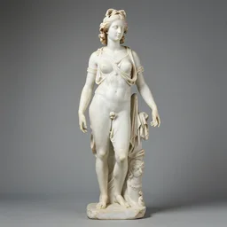 antique greek roman italian sculpture of hedy lamarr, [ 1 9 4 0 ], marble