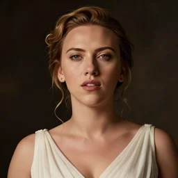 scarlett johansson as a goddess