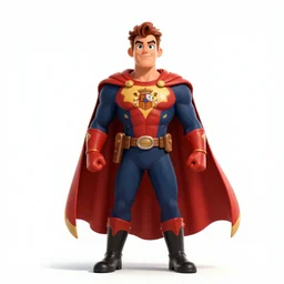 Captain Spain, the new marvel hero. Digital art