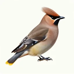 ethereal bohemian waxwing bird, bombycilla garrulus, intricate details, ornate, detailed illustration, octane render, in a johanna rupprecht style, in a william morris style, trending on artstation, artgerm