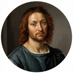 a high renaissance portrait of an Italian man by Sandro Botticelli