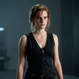 film still of Emma Watson as Ripley in Alien 1979, 4k