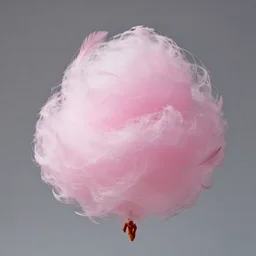 pink, feathers, cotton candy, windy, wisps, wlop