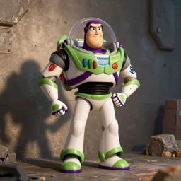 buzz lightyear by leonardo da vinci