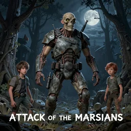 attack of the marsians in the night, by daniele caruso, benediktus budi