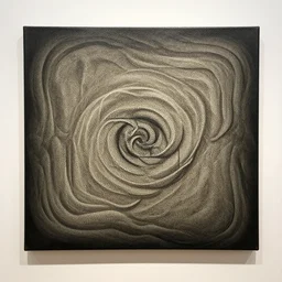 And this canvas was my favorite in the whole exhibit! It's called [REDACTED], from 2003. Having only seen low quality JPEGs online before, the in-person level of detail seriously bent my mind. It really reminded me that art at its core is a quest for aesthetic perfection, down to the millimeter.