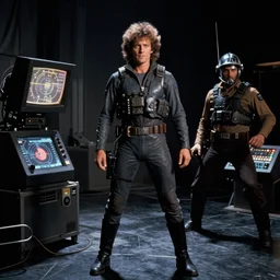 a still from a 1 9 8 0 s sci - fi movie with effects by industrial light and magic