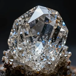 an extremely beautiful crystal. detailed pattern