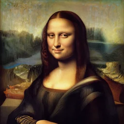 portrait of a beautiful woman, painting by leonardo da vinci. classical art. oil on canvas, wet - on - wet technique, beautiful, highly realistic, expressive emotions, intricate textures, illusionistic detail,