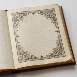 dreamy and ethereal page of a grimoir