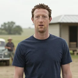 Movie still of Mark Zuckerberg in Django Unchained