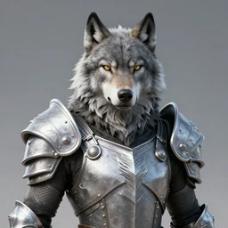 daedric armor, realistic face anthropomorphic wolf, realistic visible face, in daedric armor, stuning 3 d render, masterpiece, glowing aura, by donato giancola and greg rutkowski and wayne barlow and zdzisław beksinski
