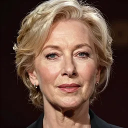 portrait of helen mirren, cel - shaded art, toon shading, by lois van baarle, artgerm, helen huang, makoto shinkai