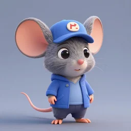 basil mouse detective, pixar style, character adoptable, highly detailed, rendered, raytracing, cgi animated, 3 d demo reel avatar, style of maple story and zootopia, cool clothes, soft shade, soft lighting
